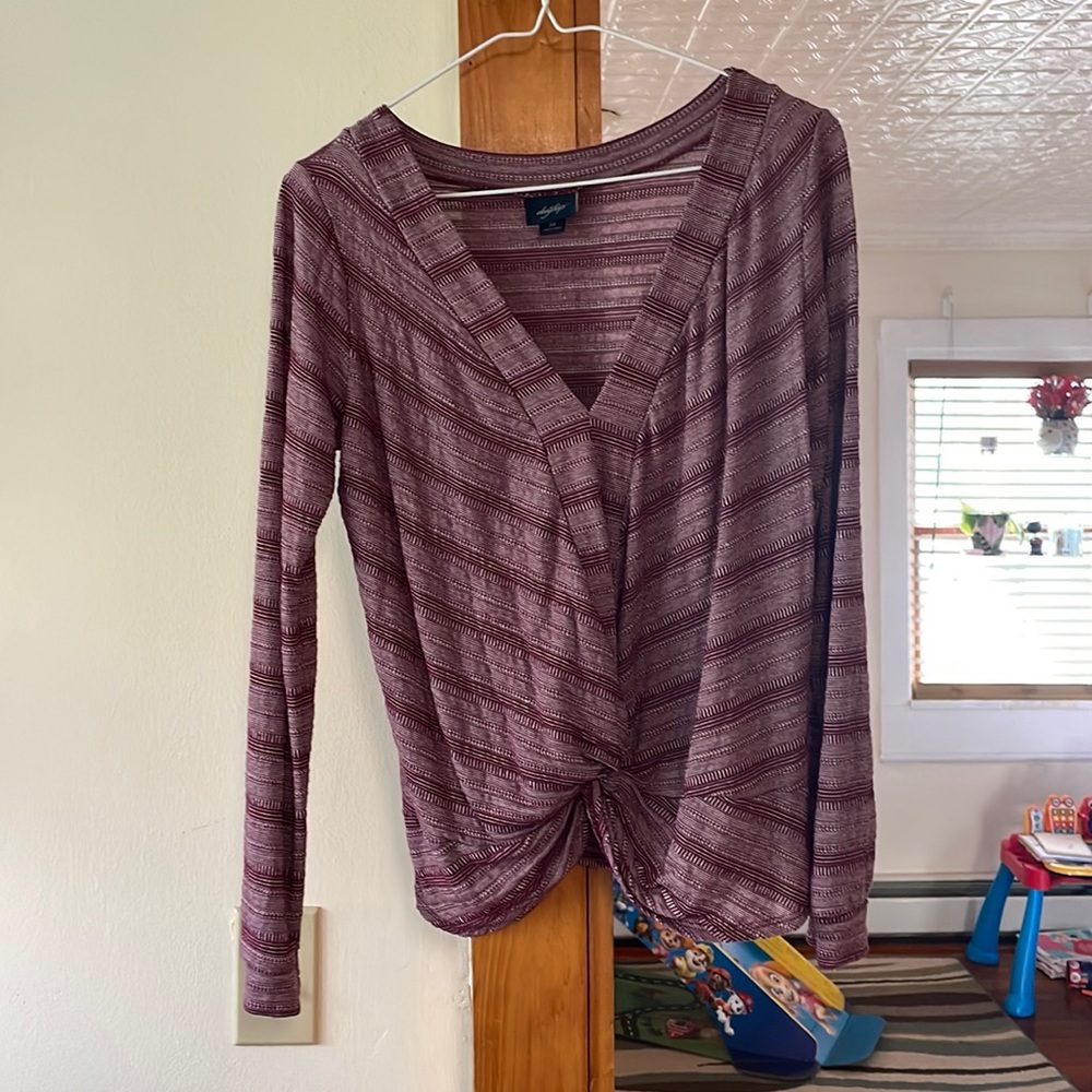 Daytrip Knot Long Sleeve Size Medium